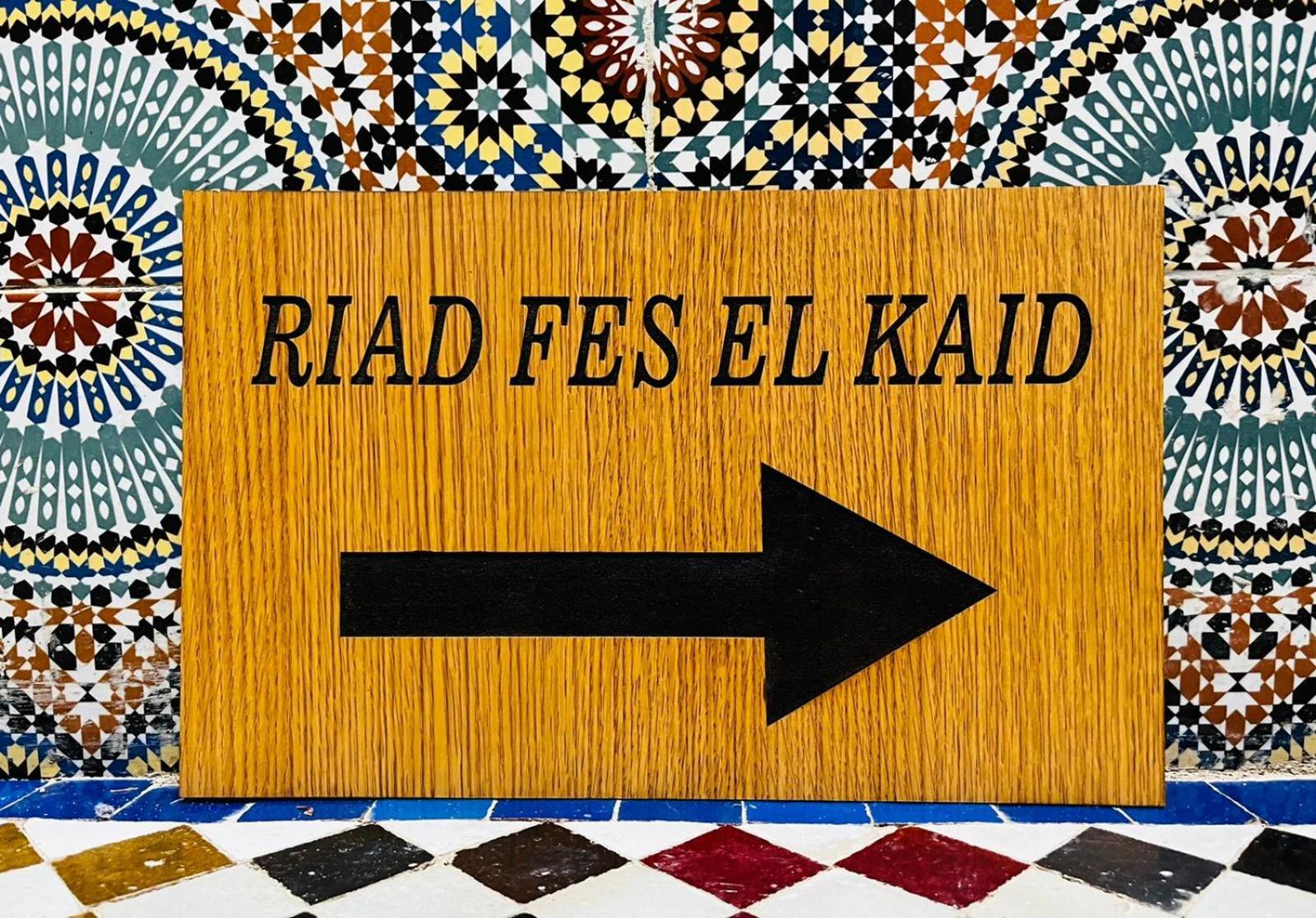 Riad Fes El Kaid Exterior foto